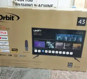 Orbit 43" Smart TV ◈ New 2026 ◈ 10_year Warranty ◈ {Free Delivery}