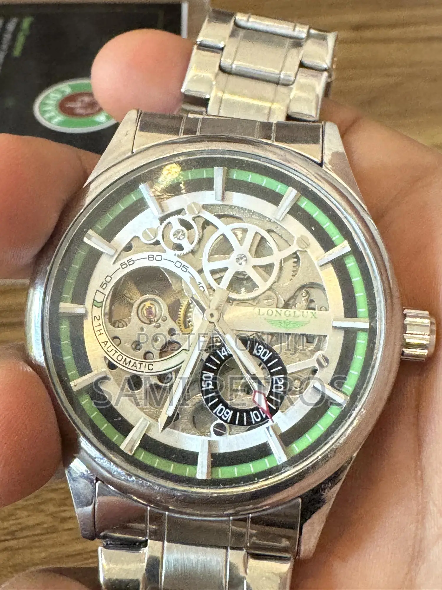 Longlux Automatic Watch Stainless Steel