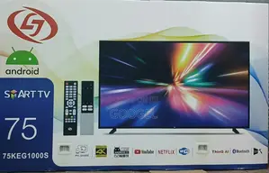 ኤል ጄ 75ኢንች አንድሮይድ ቴሌቪዝን