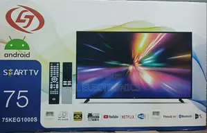 ኤል ጄ 75ኢንች አንድሮይድ ቴሌቪዝን