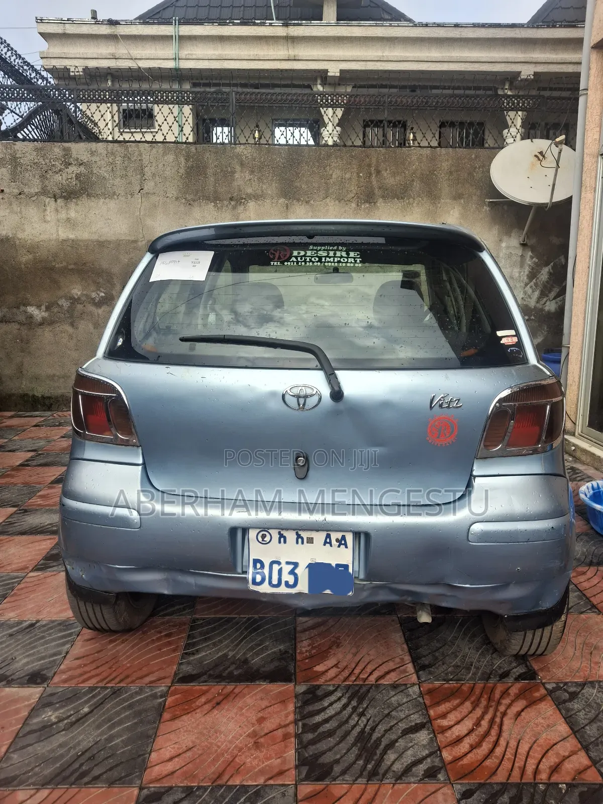 Toyota Vitz 1.0 FWD 5dr 2002 Blue