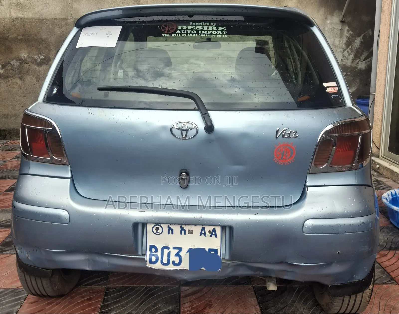 Toyota Vitz 1.0 FWD 5dr 2002 Blue