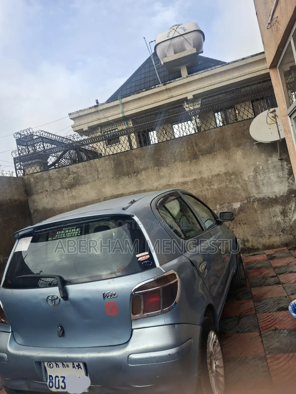 Toyota Vitz 1.0 FWD 5dr 2002 Blue