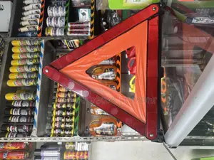 Photo - Car Fire Extinguisher , Reflector and First Aid Kit All in One.