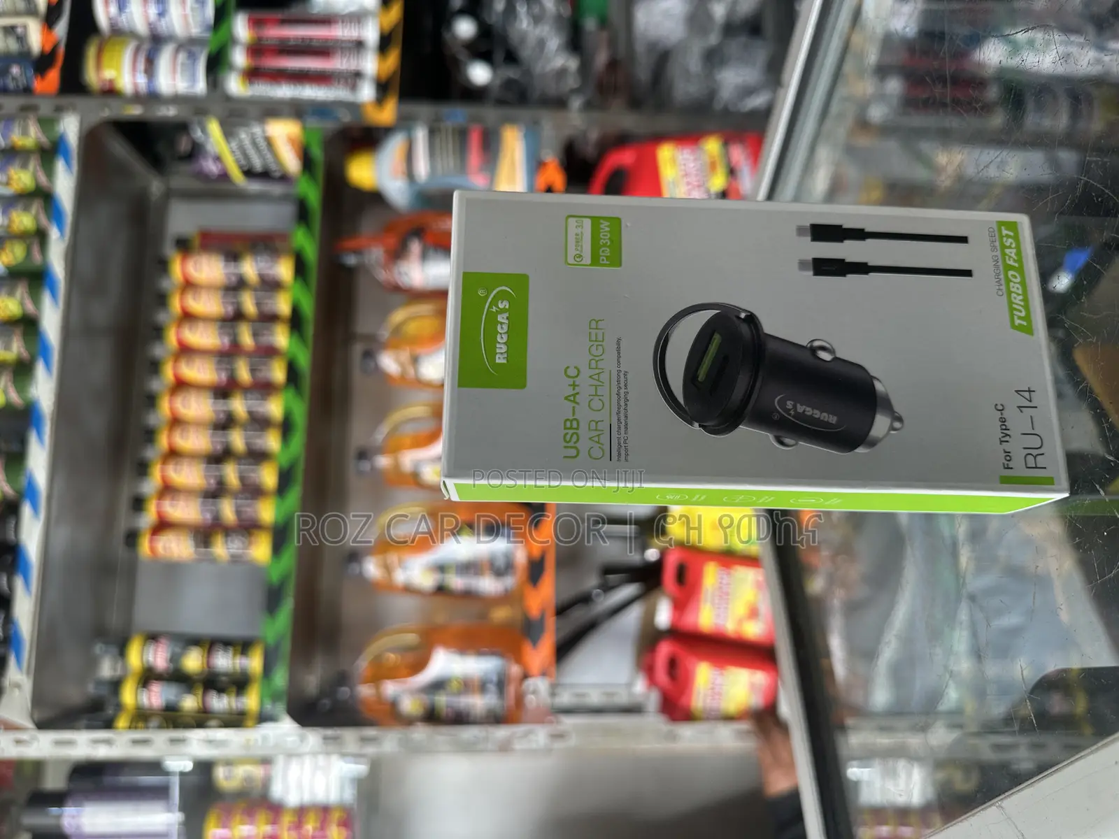 Car Charger Ultra Fast (Rugas) for C Type Mobile Phone