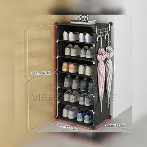 Photo - 6 Layer Box Shoe Rack