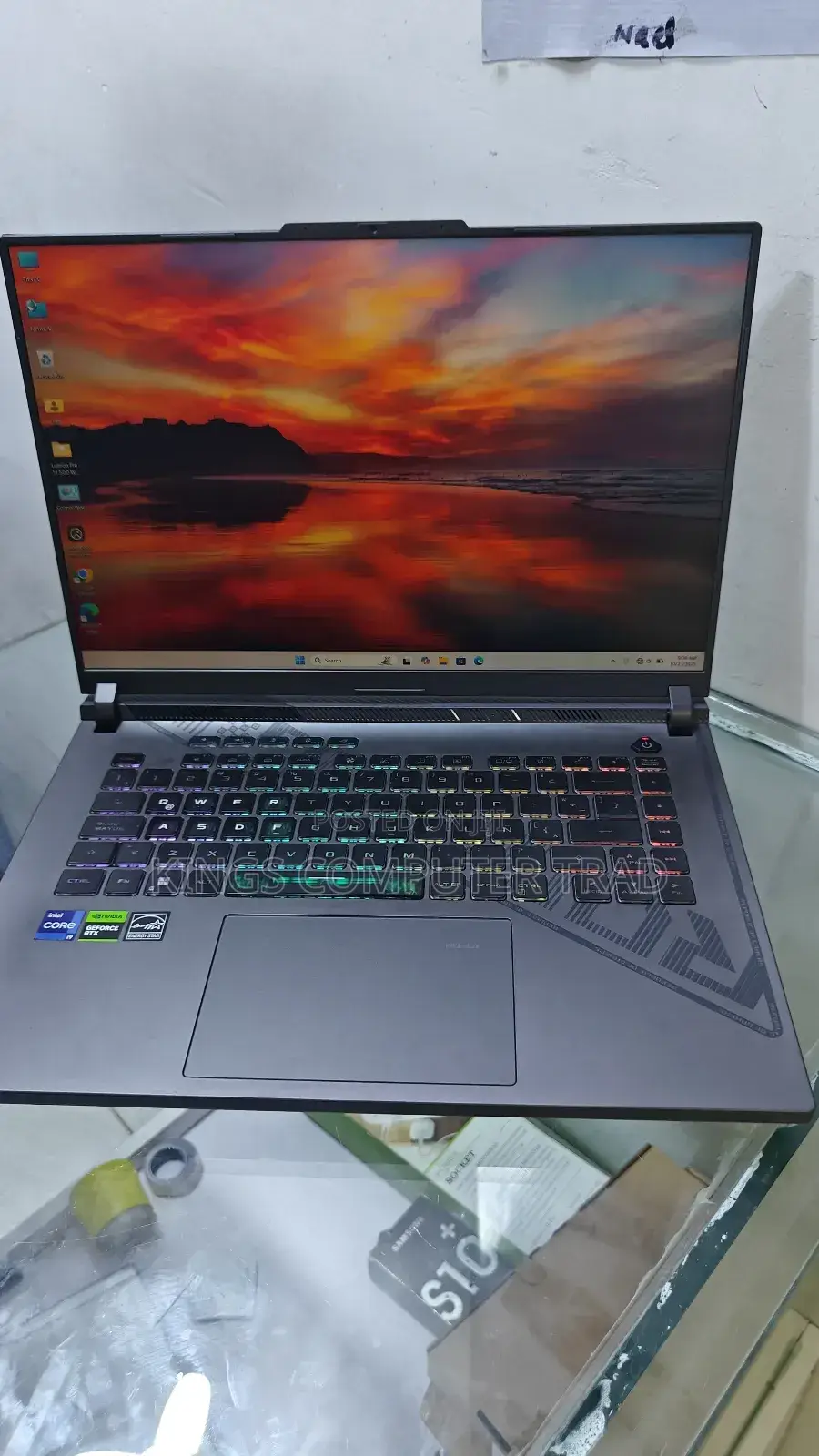 New Laptop Asus ROG Strix G16 G614 16GB Intel Core I9 SSD 1T