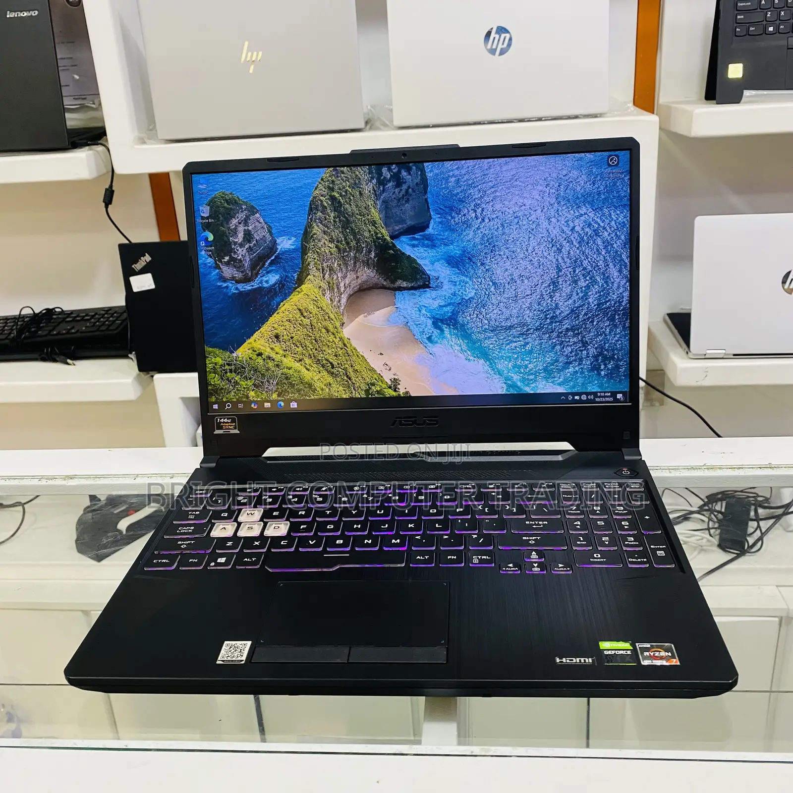 New Laptop Asus TUF Gaming A15 16GB AMD Ryzen 7 SSD 512GB