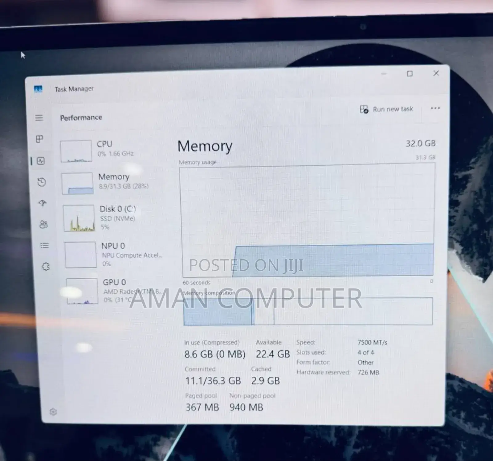 New Laptop Dell Plus 16 32GB AMD Ryzen 7 SSD 1T