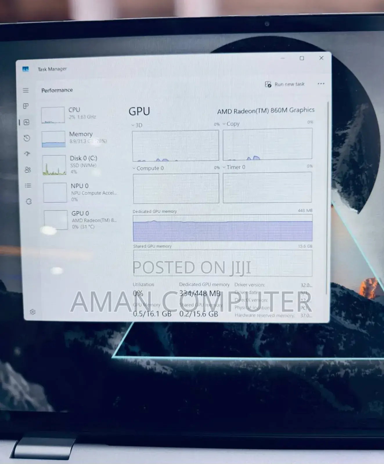 New Laptop Dell Plus 16 32GB AMD Ryzen 7 SSD 1T