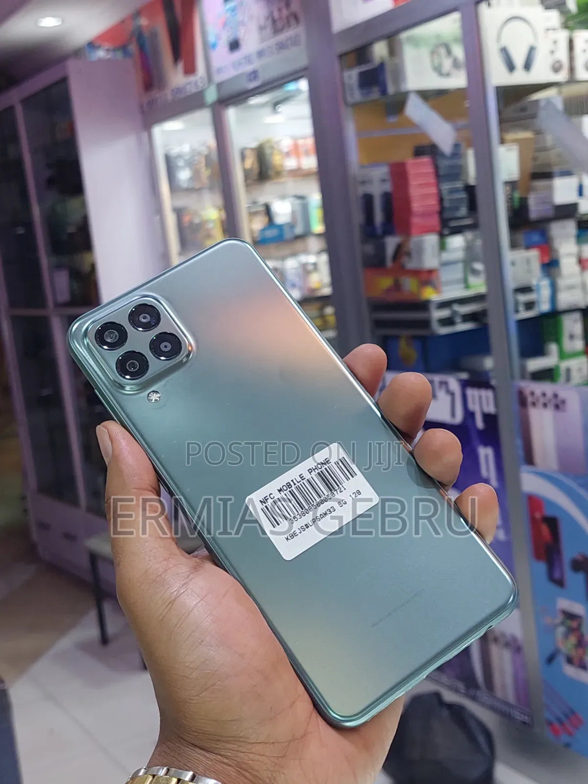 New Samsung Galaxy M33 5G 128 GB Blue