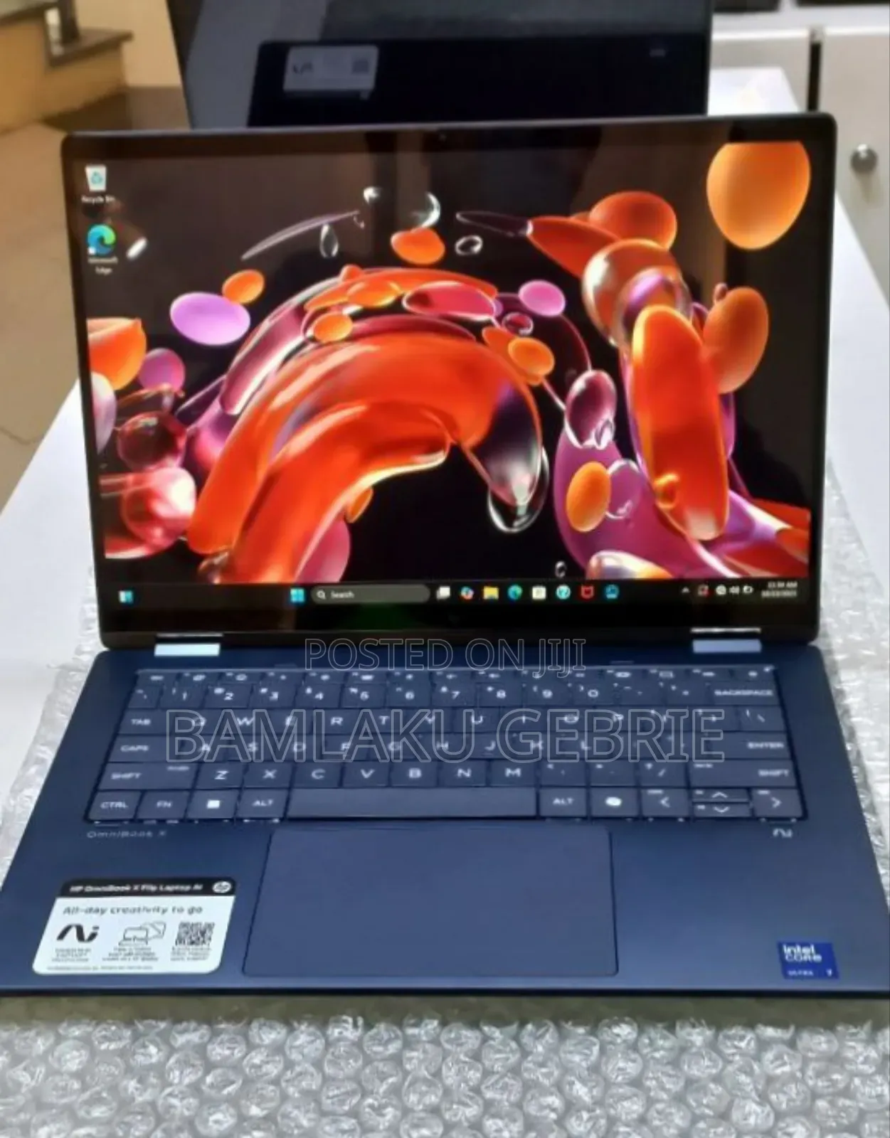 New Laptop HP OmniBook X Flip 14" 16GB Intel Core Ultra 7 SSD 512GB