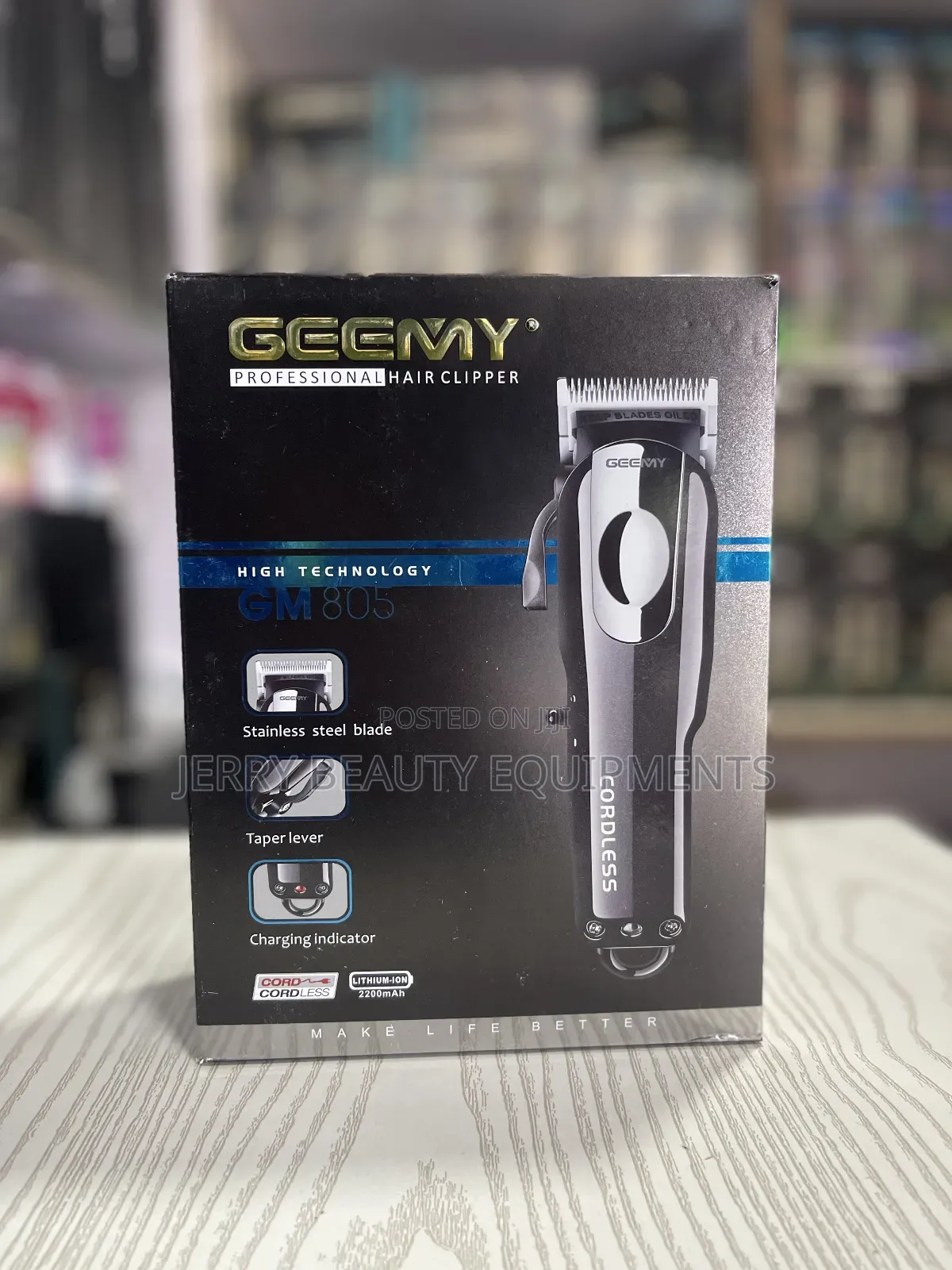 Geemy Cordless Hair Clipper Gm805