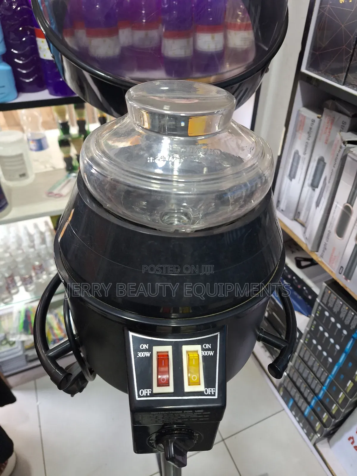 Hair Steamer Device የፀጉር ቅቤ ስቲም መስሪያ