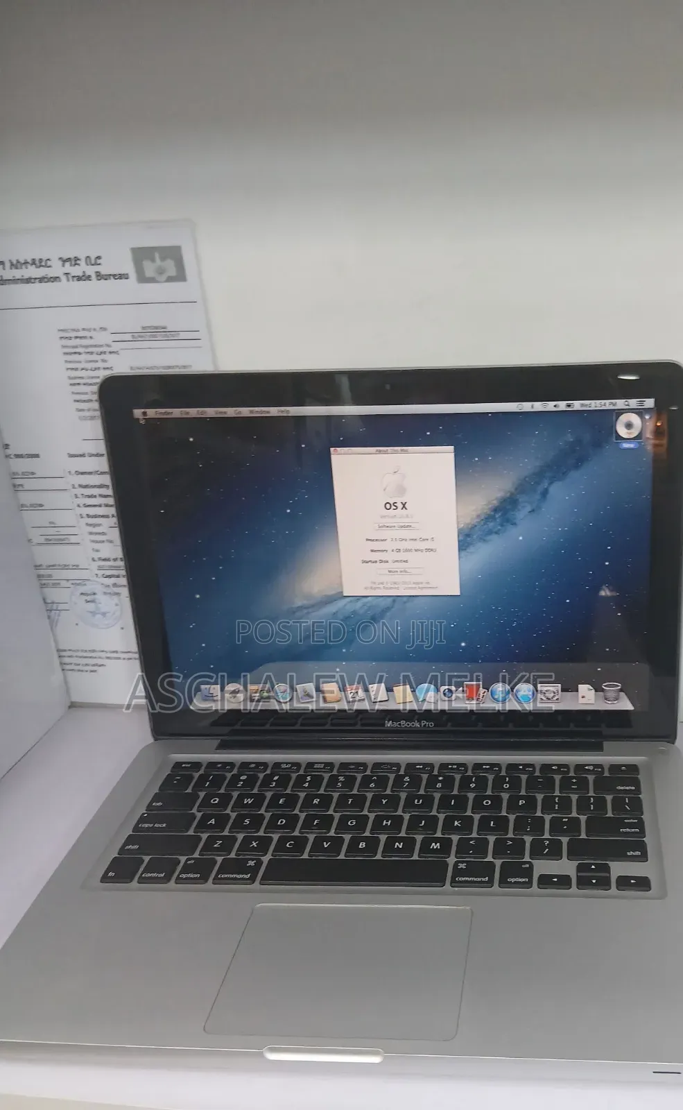 Laptop Apple MacBook Pro 2012 8GB Intel Core I5 SSD 1T