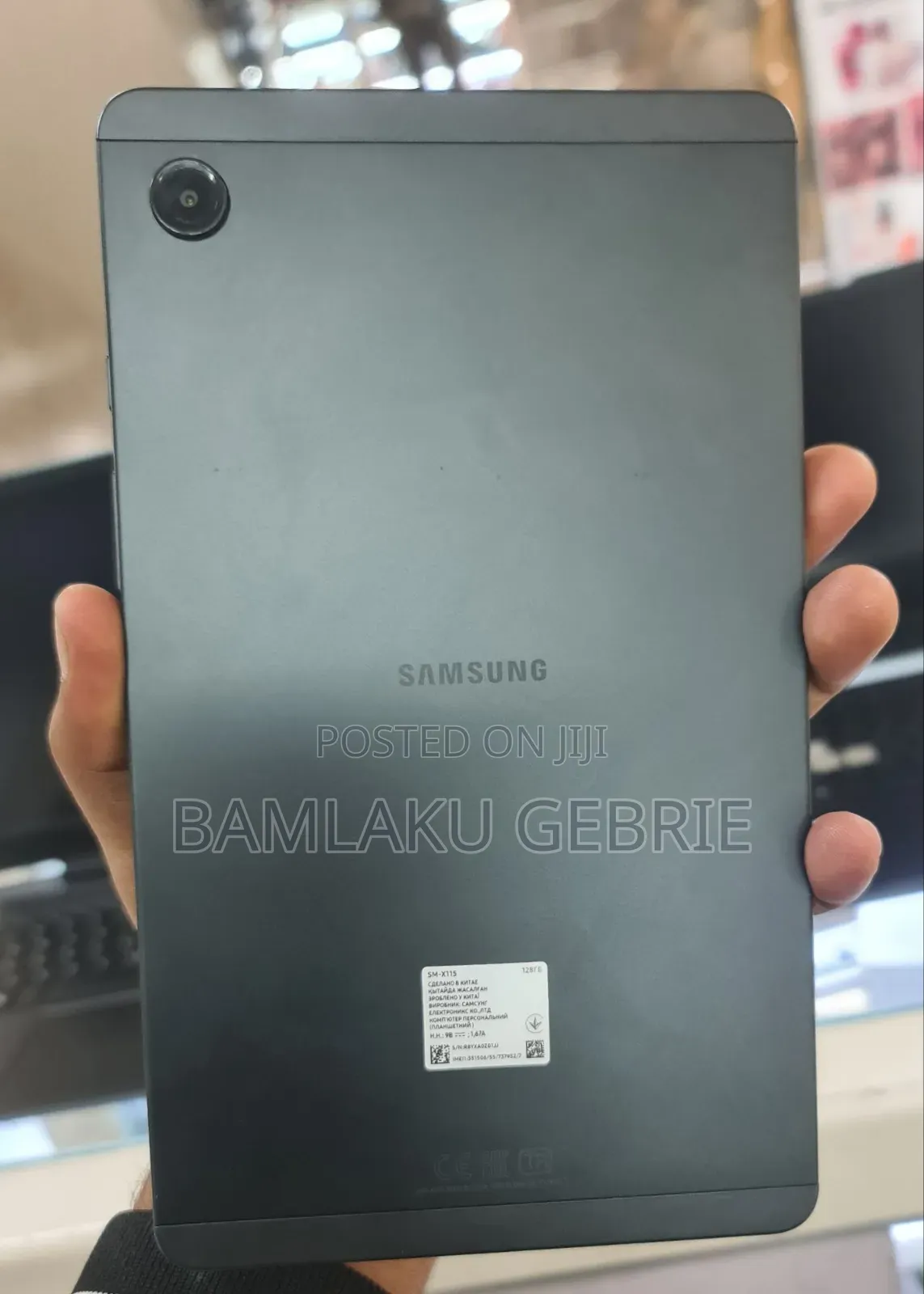 New Samsung Galaxy Tab A9 128 GB Gray