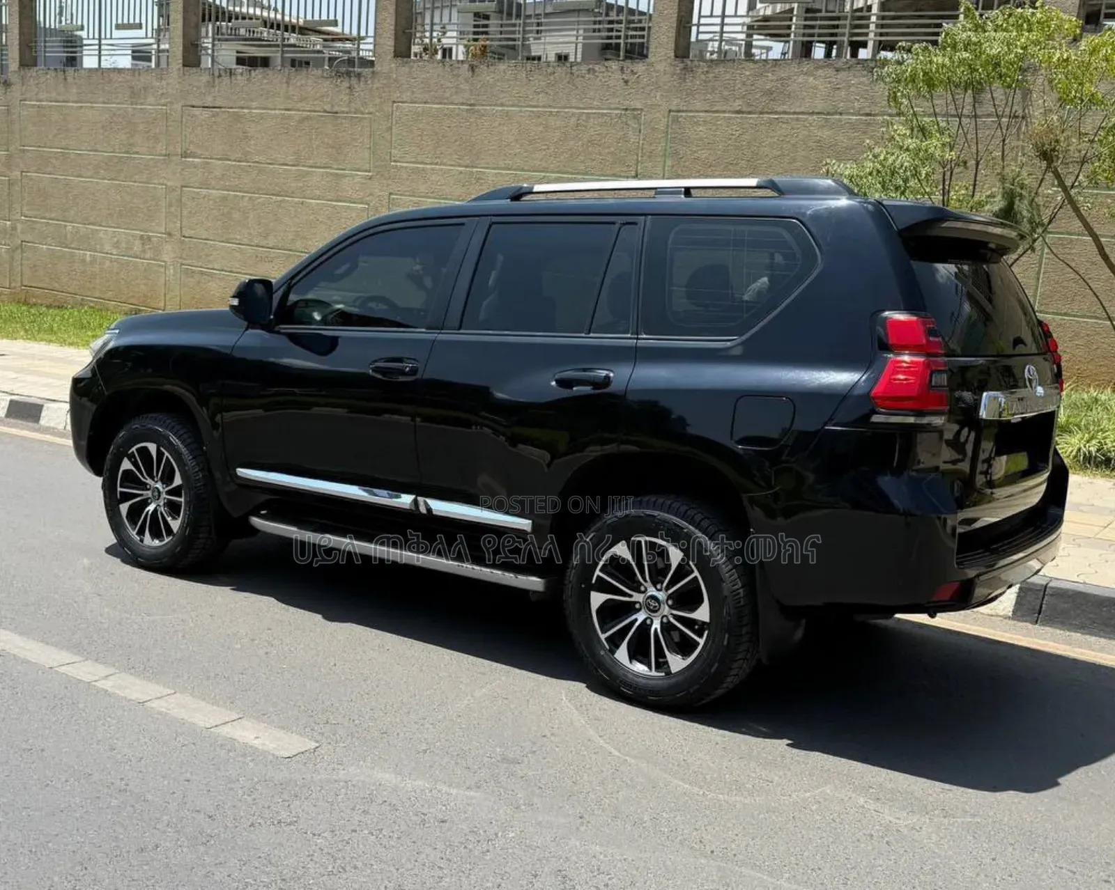 Toyota Land Cruiser Prado 2020 Matt Black