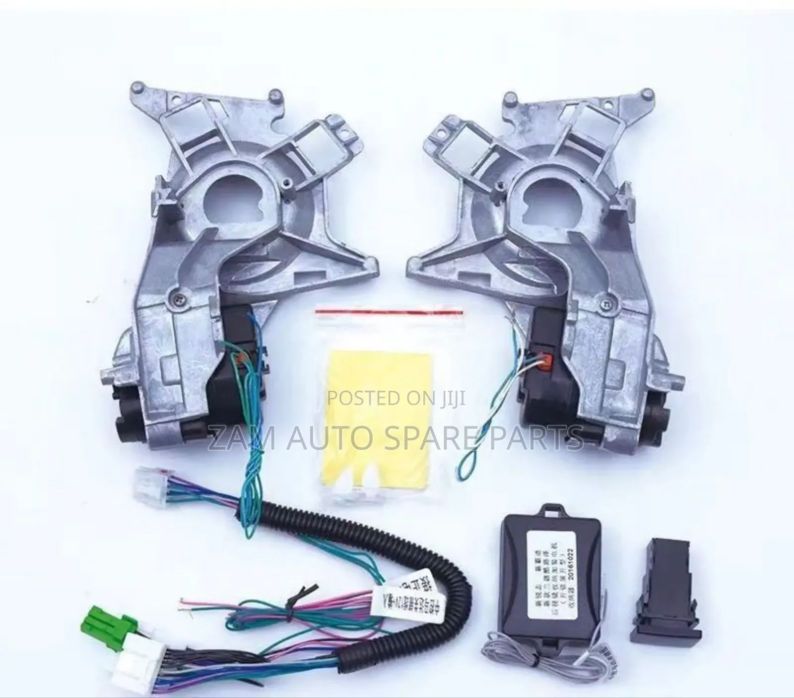 Folding Side Mirror Kit With Buttom