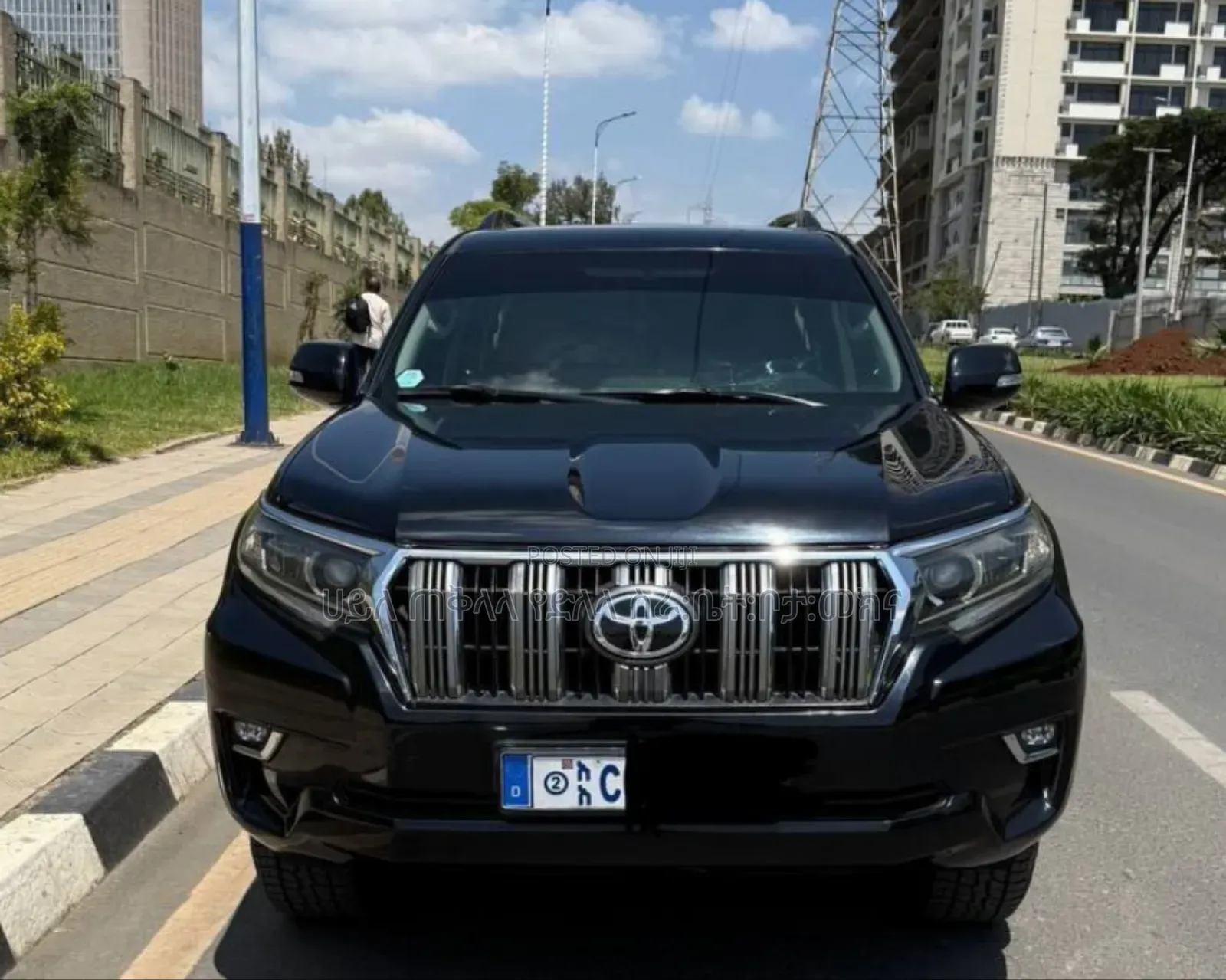 Toyota Land Cruiser Prado 2020 Matt Black