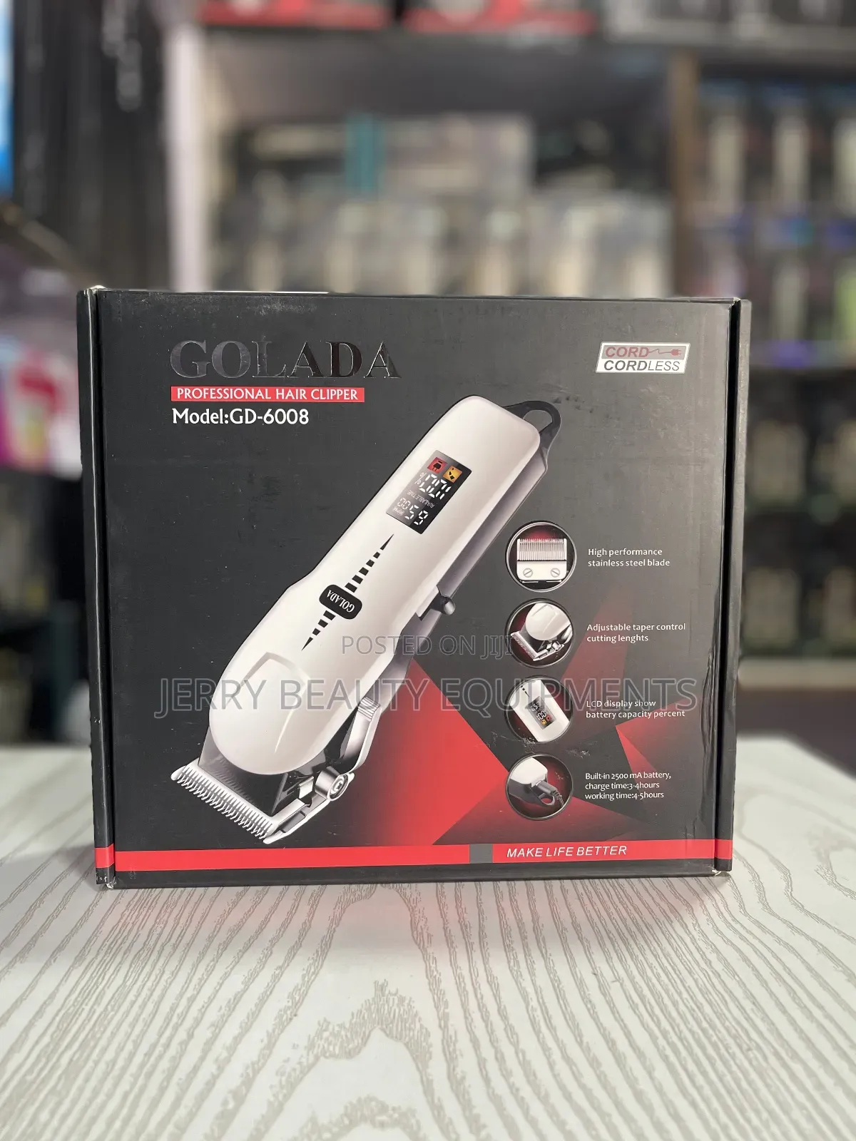 Golada Professional Hair Clipper Gm-6008