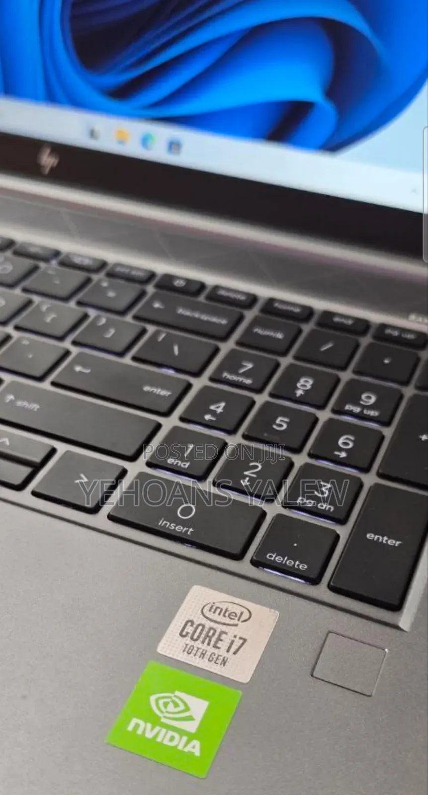 New Laptop HP Zbook Fury 15 G7 16GB Intel Core I7 SSD 1T