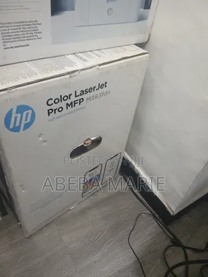 Photo - Brand With Carton Hp Color Laserjet Pro MFP M283fdw Hp Color Laserjet