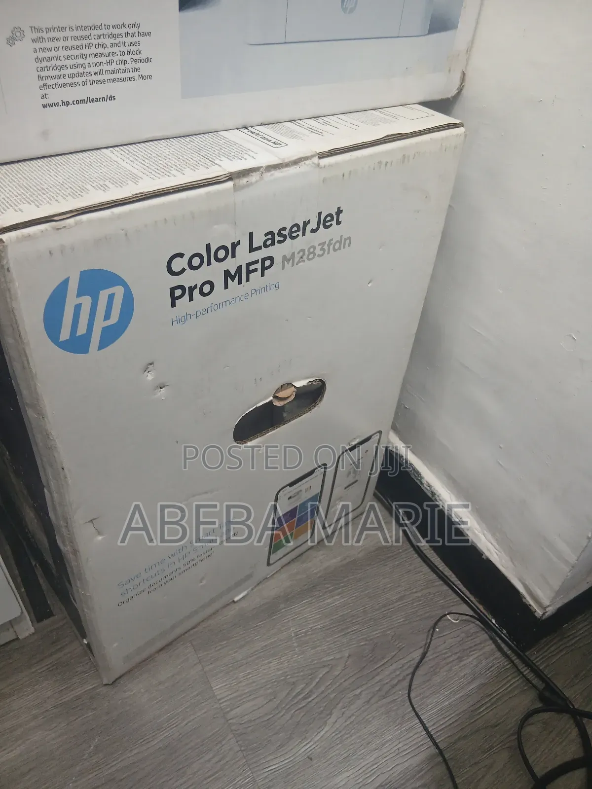Brand With Carton Hp Color Laserjet Pro MFP M283fdw Hp Color Laserjet