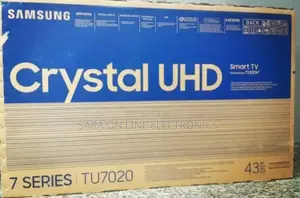 ♤♤Samsung 43" Crustal Uhd *New 2025* 10year Warranty Free Delivery