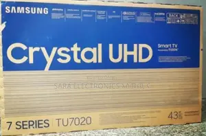 ♤♤Samsung 43" Crustal Uhd *New 2025* 10year Warranty Free Delivery