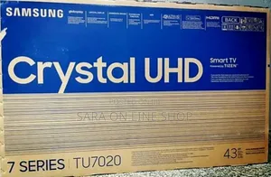 ♤♤Samsung 43" Crustal Uhd *New 2025* 10year Warranty Free Delivery