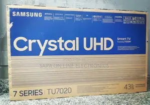 ♤♤Samsung 43" Crustal Uhd *New 2025* 10year Warranty Free Delivery