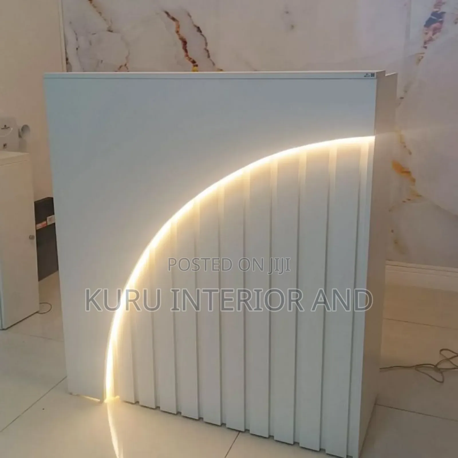 Modern Reception Tabel 100cm Width X 120cm Height X 50 Cm Debth