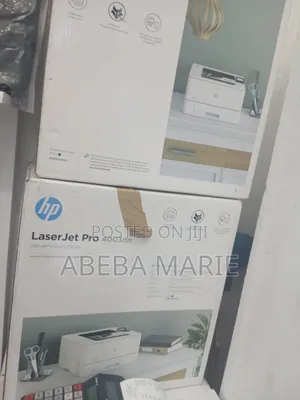 Printer With Cartoon Packed Hp Laserjet Pro