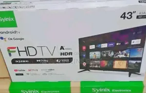 ■□Syinix 43" Smart Android Tv <New 2025> Free Delivery