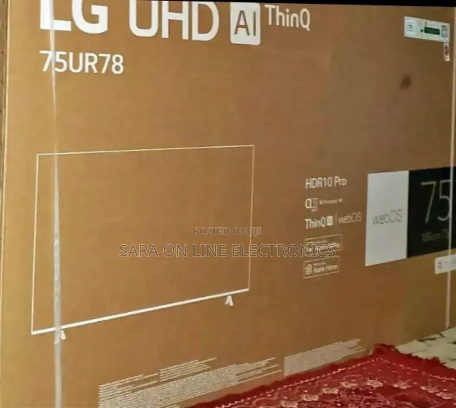 Lg 75" Uhd Android Tv ■New 2025■ Free Delivery