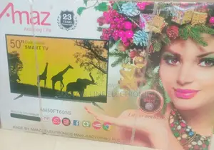 Amaz 50" Smart Android Tv New 2025 Free Delivery