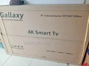 $♤Gallaxy 75" Smart Tv ◇New 2025◇ Free Delivery