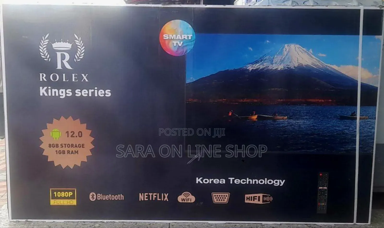 Rolex 65" Smart Tv ☆☆10year Warranty ■■Free Delivery