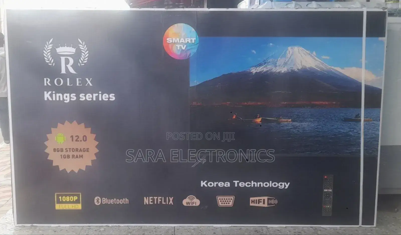Rolex 65" Smart Tv ☆☆10year Warranty ■■Free Delivery