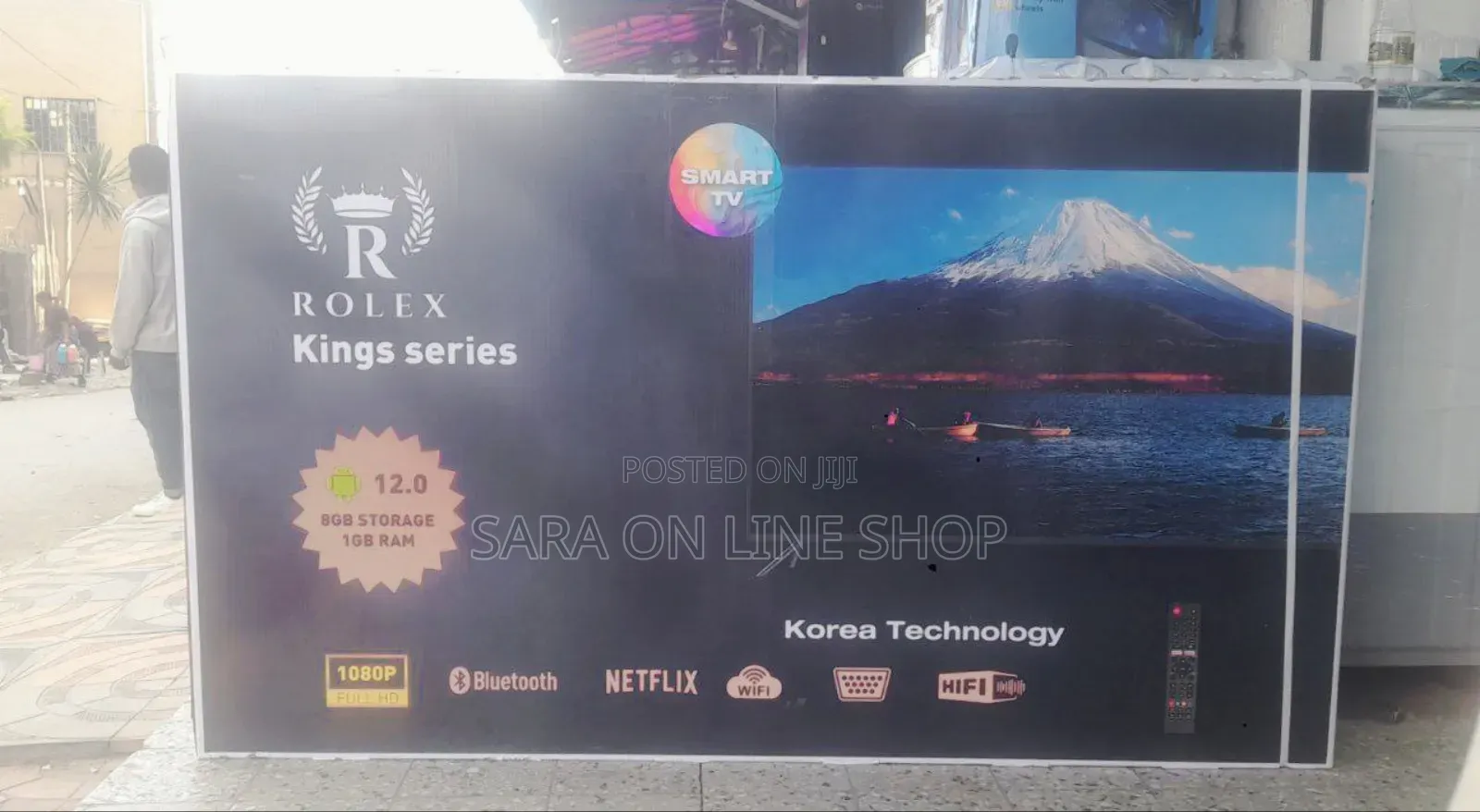 Rolex 65" Smart Tv ☆☆10year Warranty ■■Free Delivery