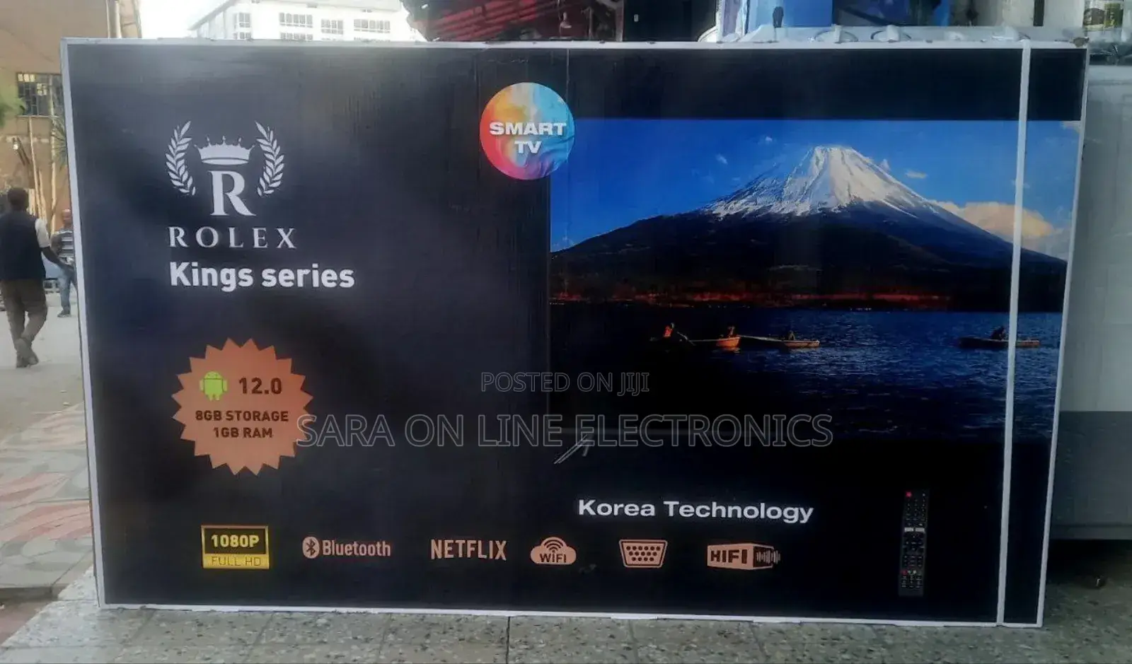 ♤♤Rolex 65" Smart Tv ☆■Free Delivery 10year Warranty