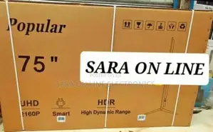 Popular 75" Uhd Tv ♤♡New 2025♤♡ Free Delivery