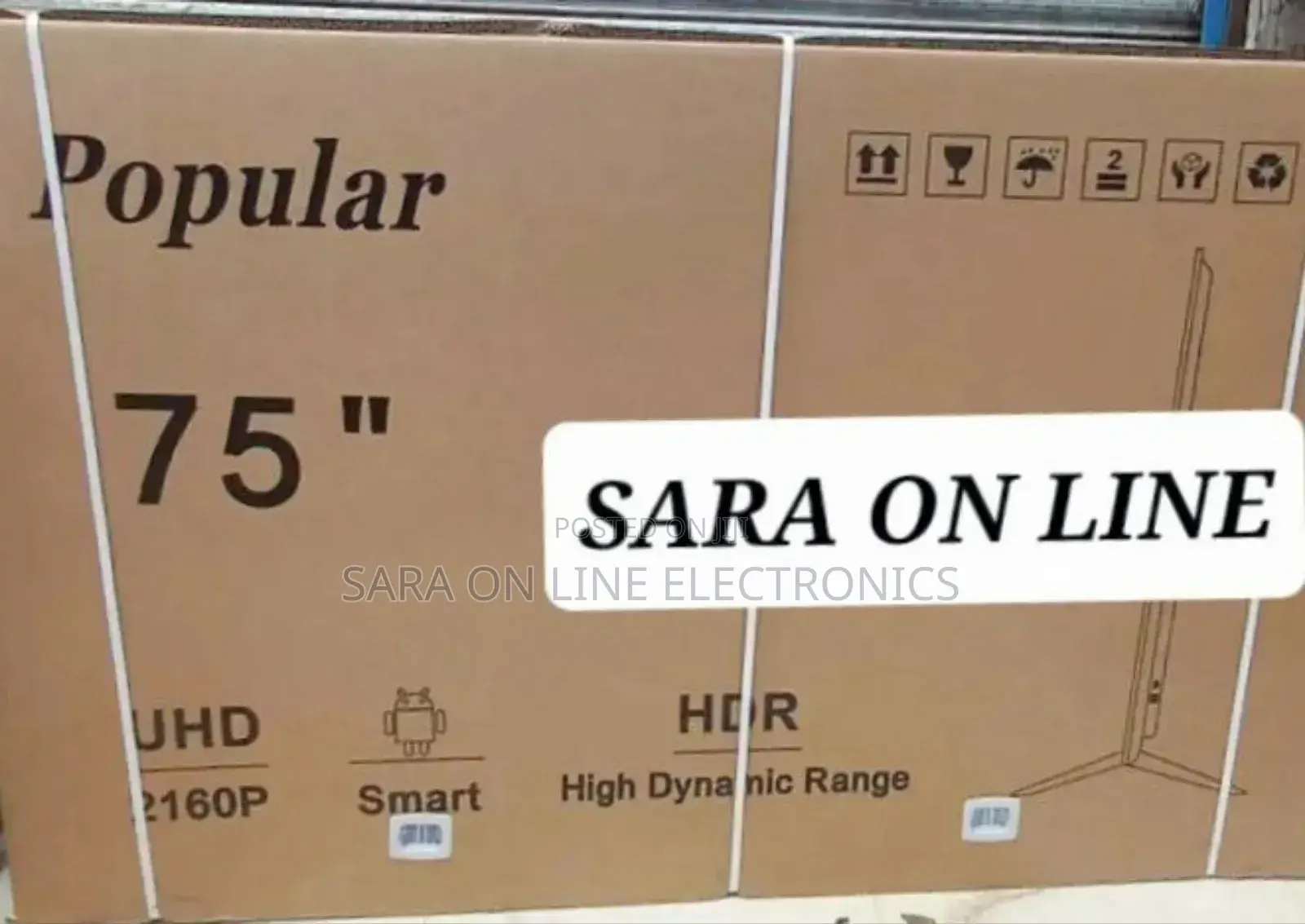 Popular 75" Uhd Tv ♤♡New 2025♤♡ Free Delivery