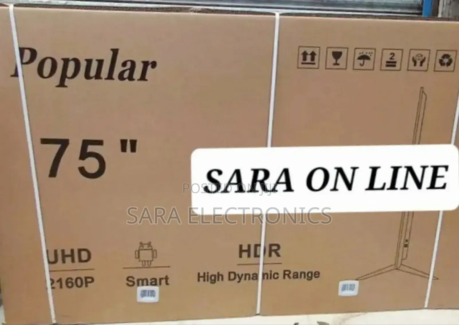 Popular 75" Uhd Tv ♤♡New 2025♤♡ Free Delivery