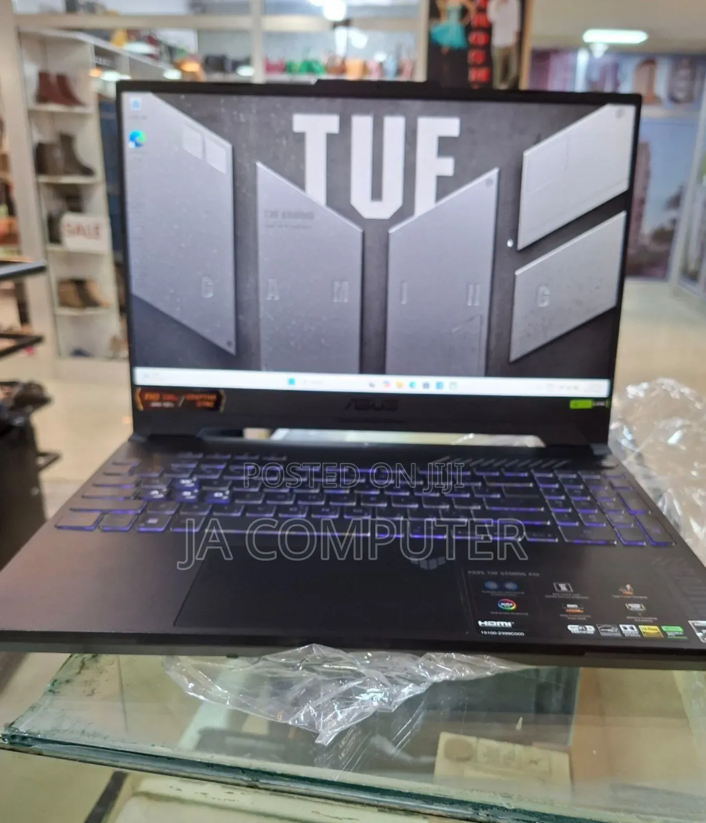 New Laptop Asus TUF Gaming A15 16GB AMD Ryzen 7 SSD 512GB