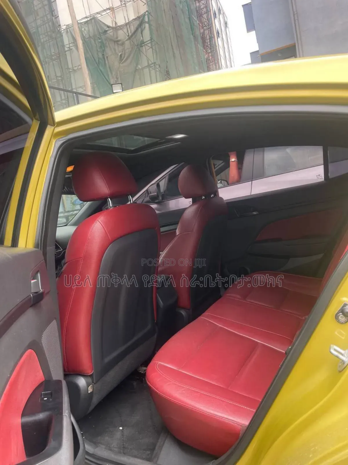 Hyundai Avante 2017 Yellow