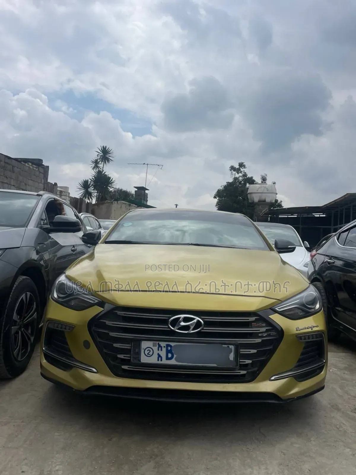 Hyundai Avante 2017 Yellow