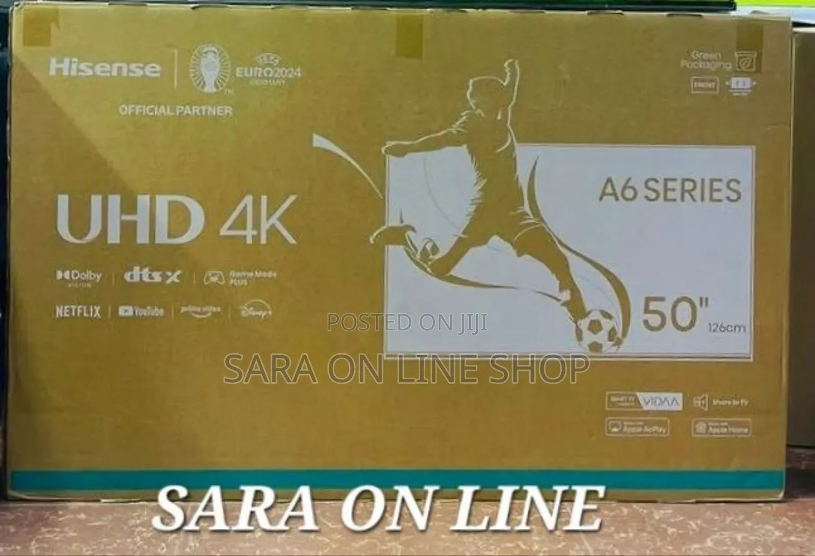 *>Hisence 50" ■A6 Series Smart Tv ◇♡Free Delivery 10year Warranty