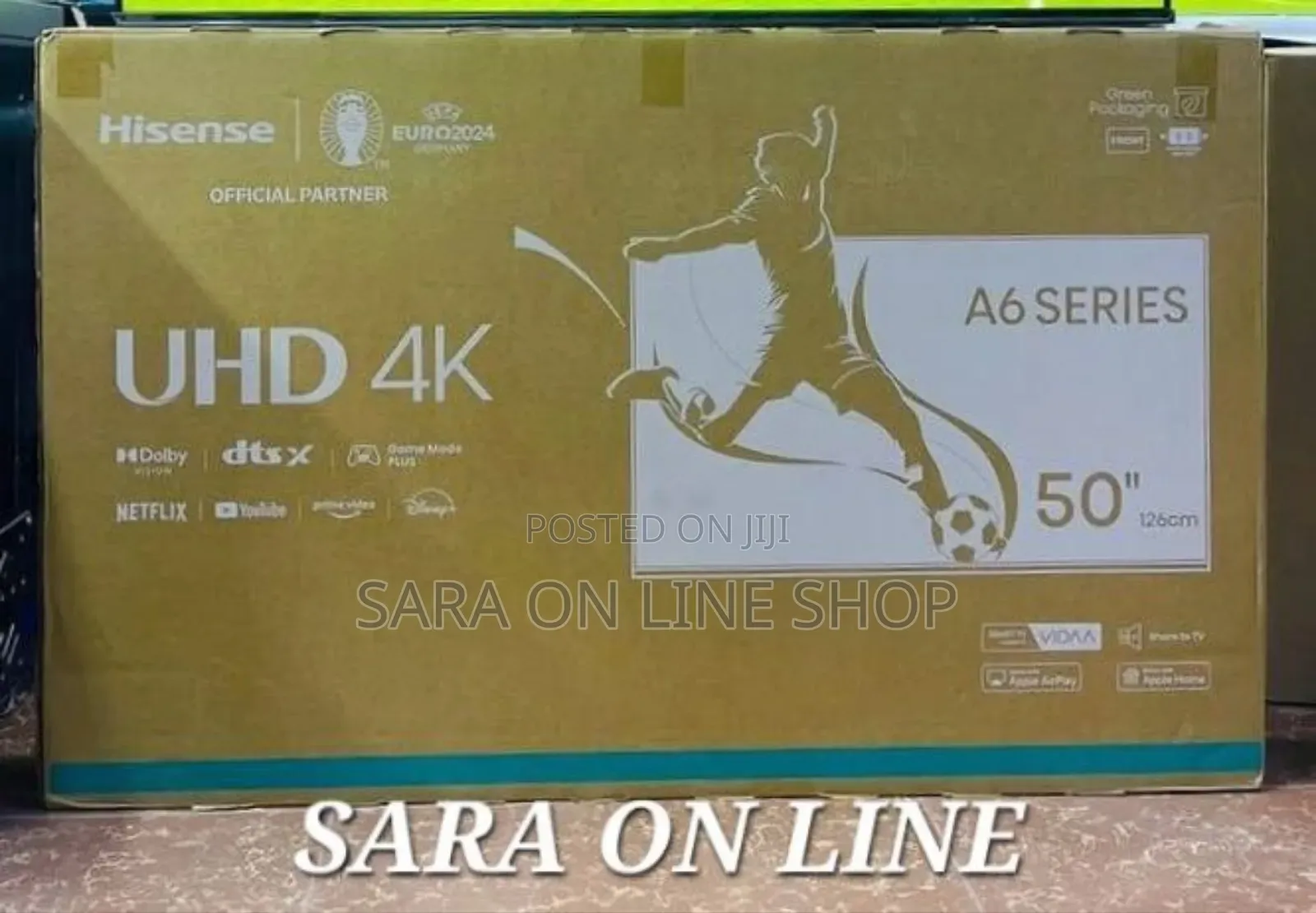 *>Hisence 50" ■A6 Series Smart Tv ◇♡Free Delivery 10year Warranty