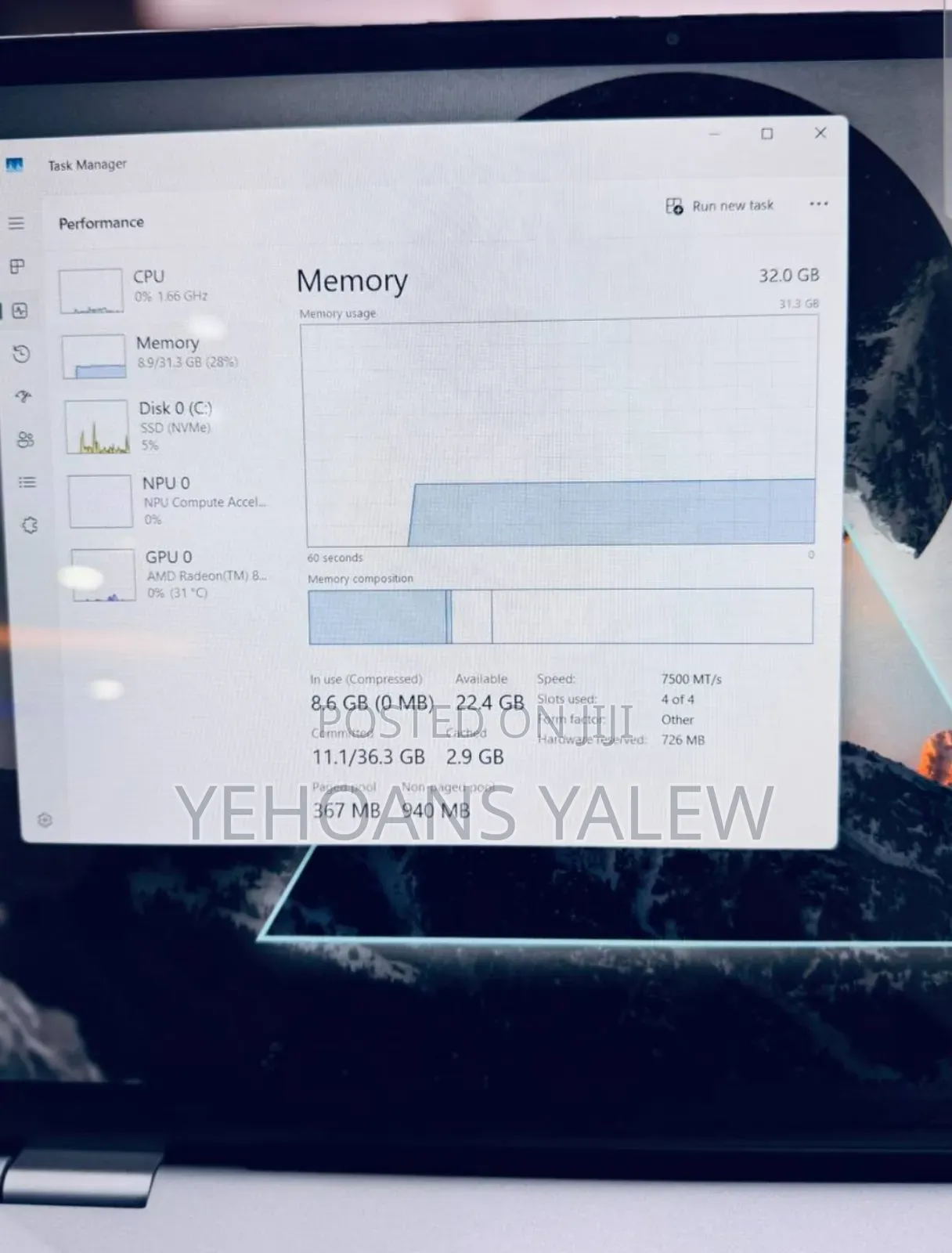 New Laptop Dell Inspiron 16 Plus 7630 32GB AMD Ryzen 7 SSD 1T